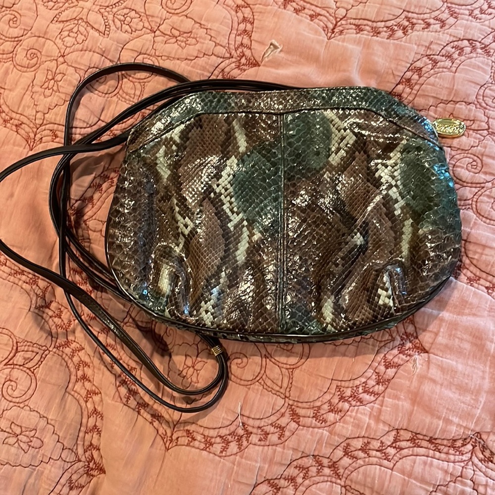 VARON 1970’s Python Snakeskin Bag